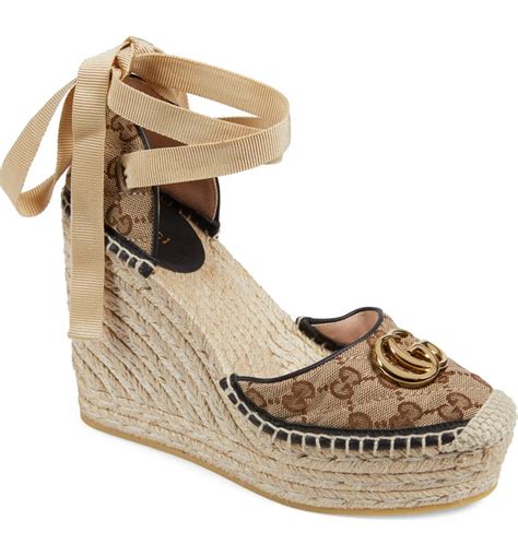 gucci wedge gg|gucci wedge price.